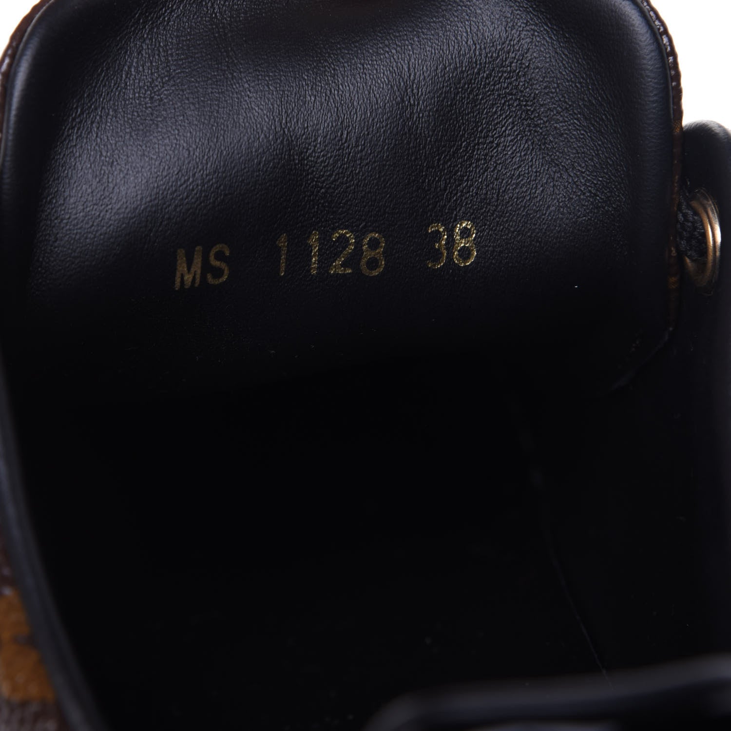 Louis Vuitton Patent Monogram Frontrow Sneakers 38 10 of 10