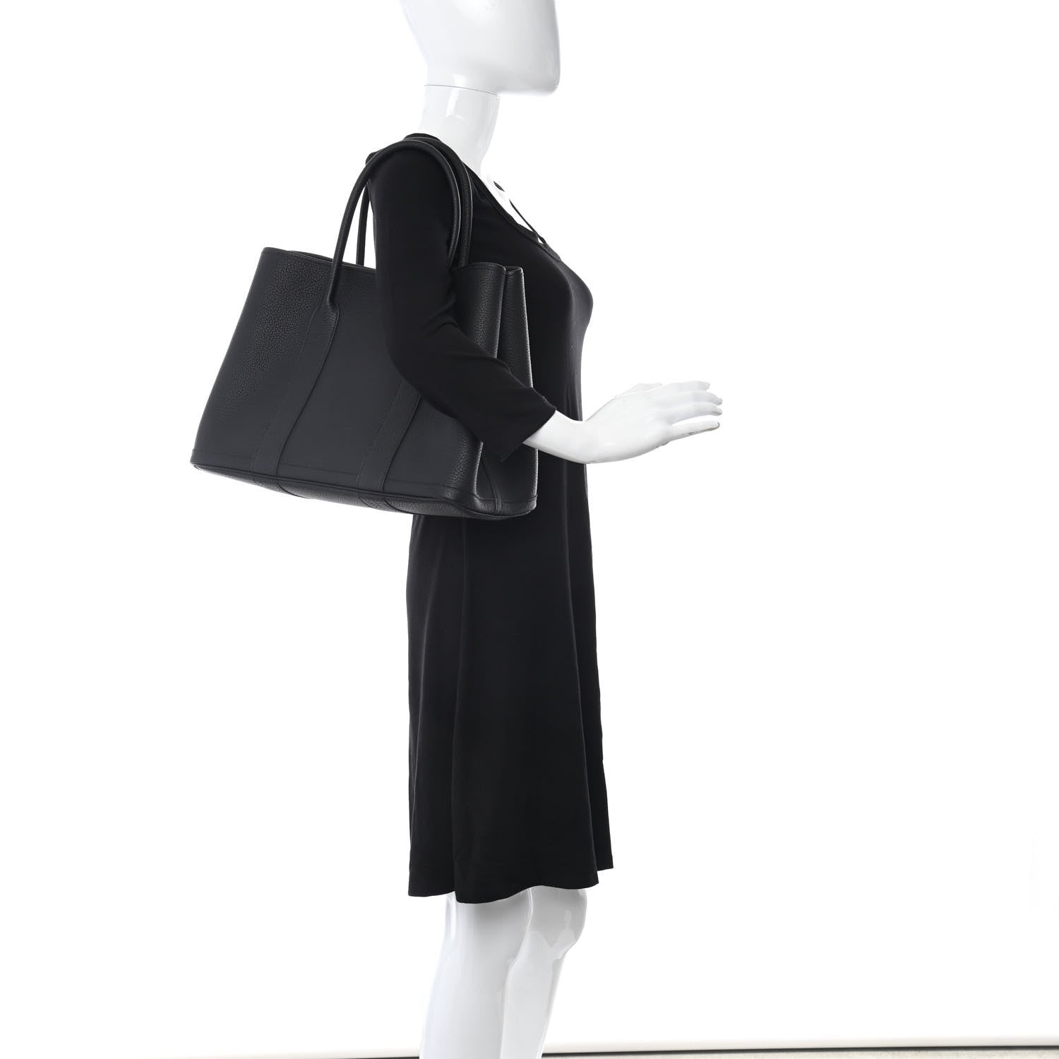 Hermes Negonda Garden Party Tote 36 MM Black 2 of 16