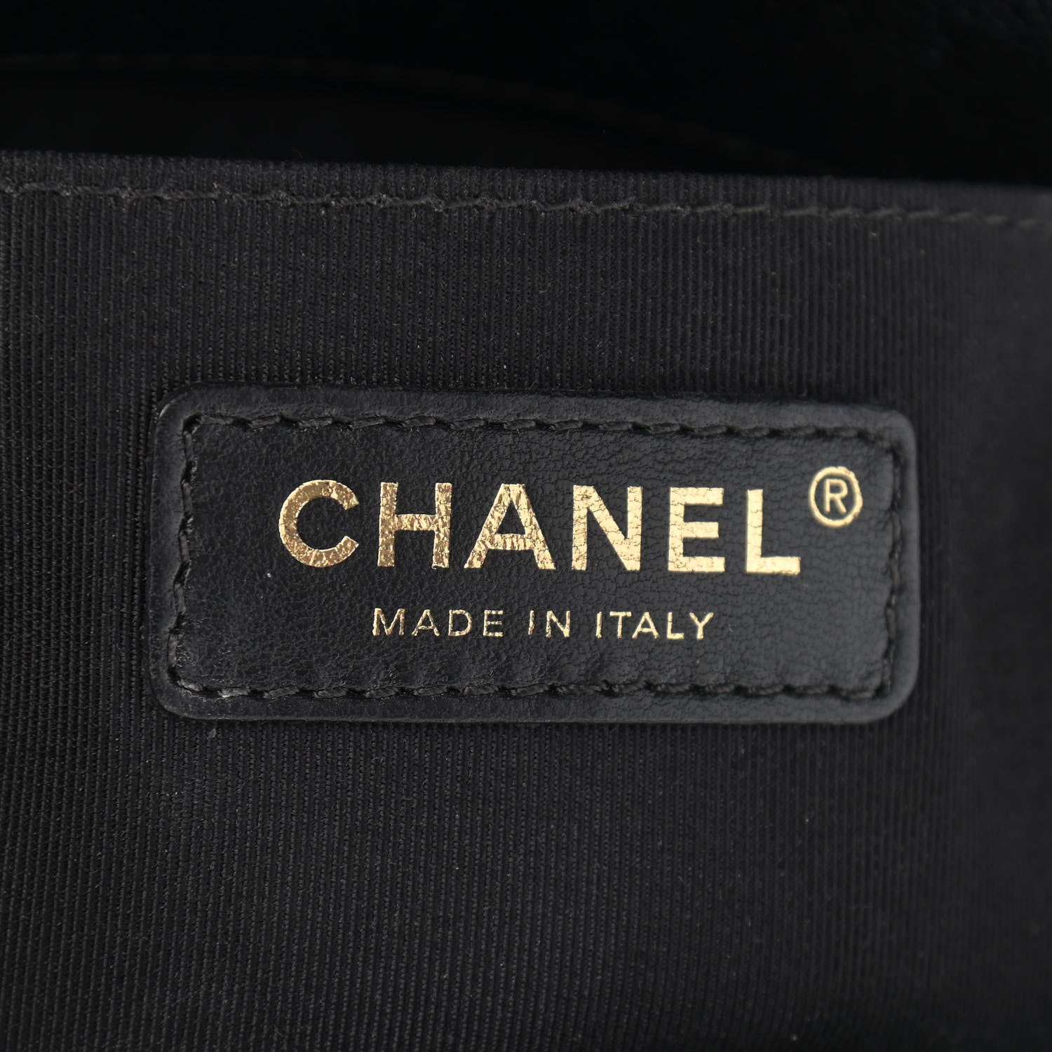 Chanel Caviar Chevron Quilted Medium Boy Flap Black 6 of 9