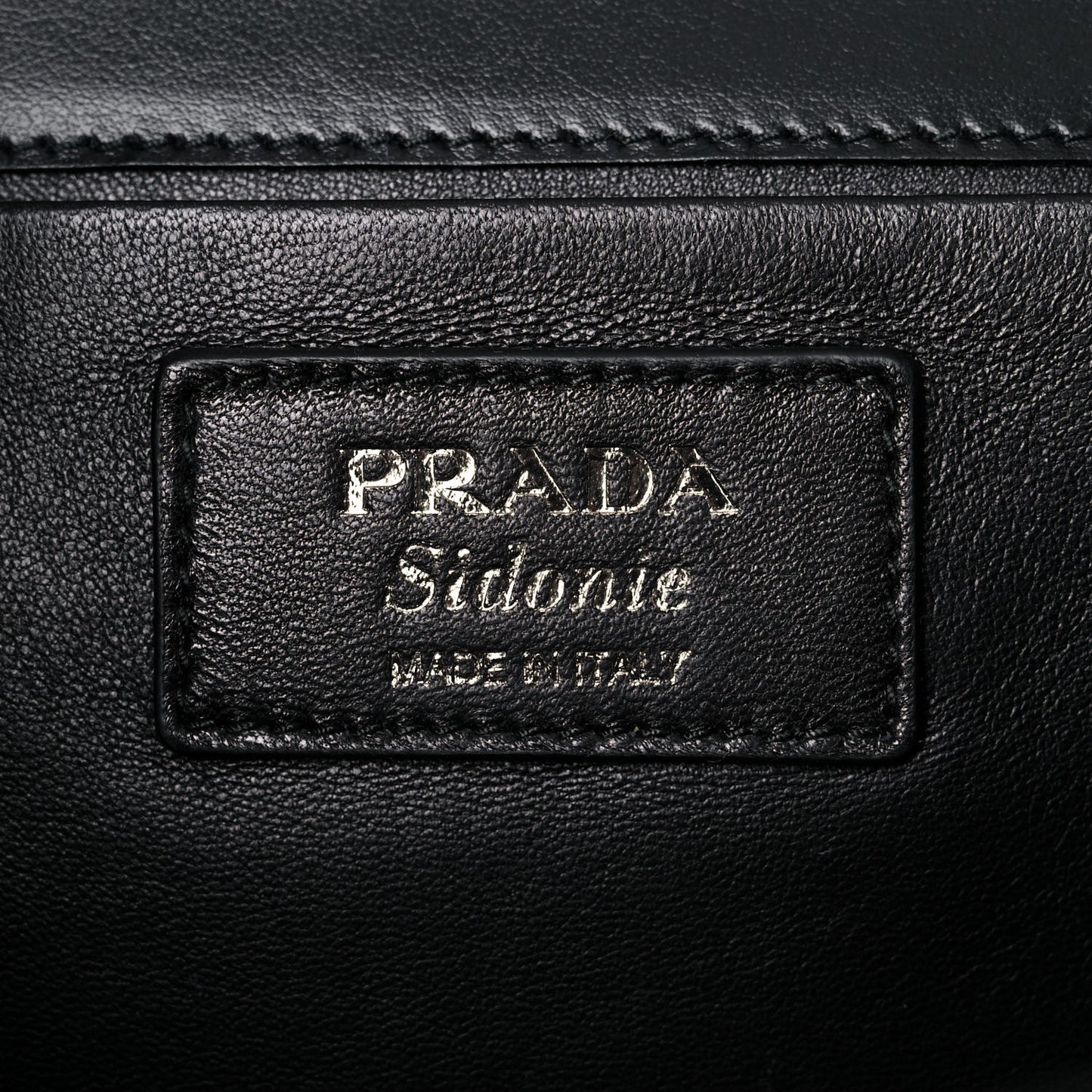 City Calfskin Sidonie Shoulder Bag Black