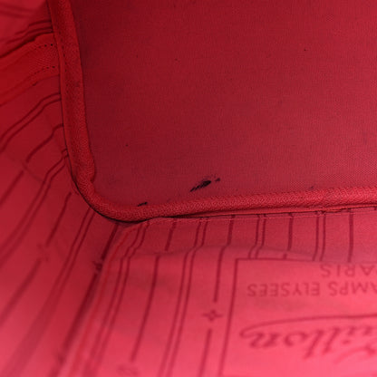 Louis Vuitton Monogram Roses Neverfull MM 10 of 18