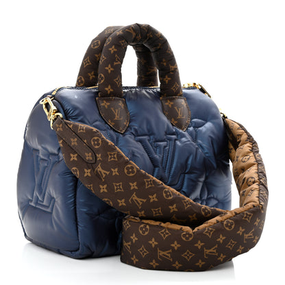 Louis Vuitton Econyl Mini Monogram Pillow Speedy Bandouliere 25 Navy 4 of 12