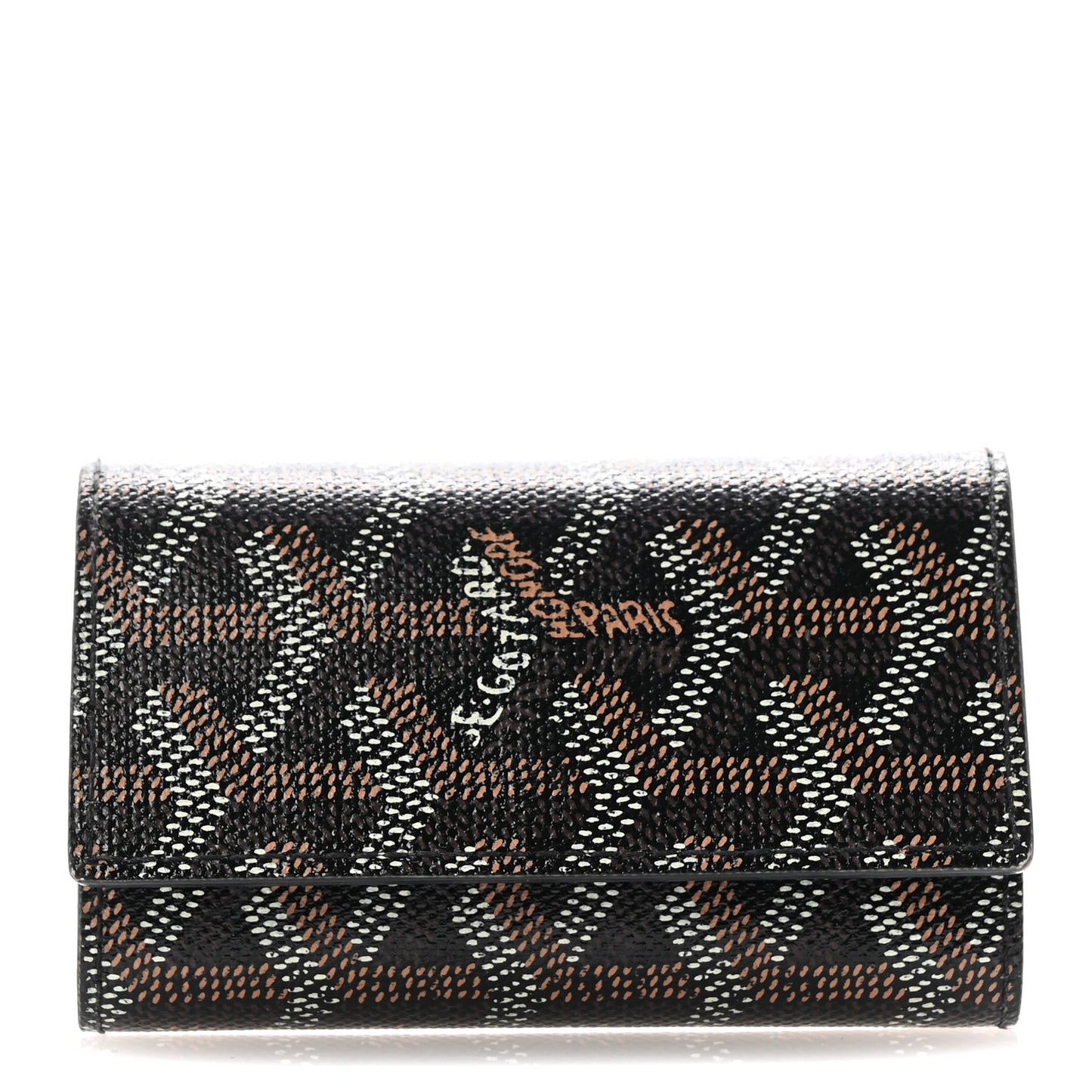 Goyardine Saint Michel 6 Key Holder Black