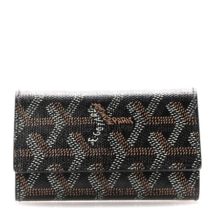 Goyard Goyardine Saint Michel 6 Key Holder Black 1 of 10