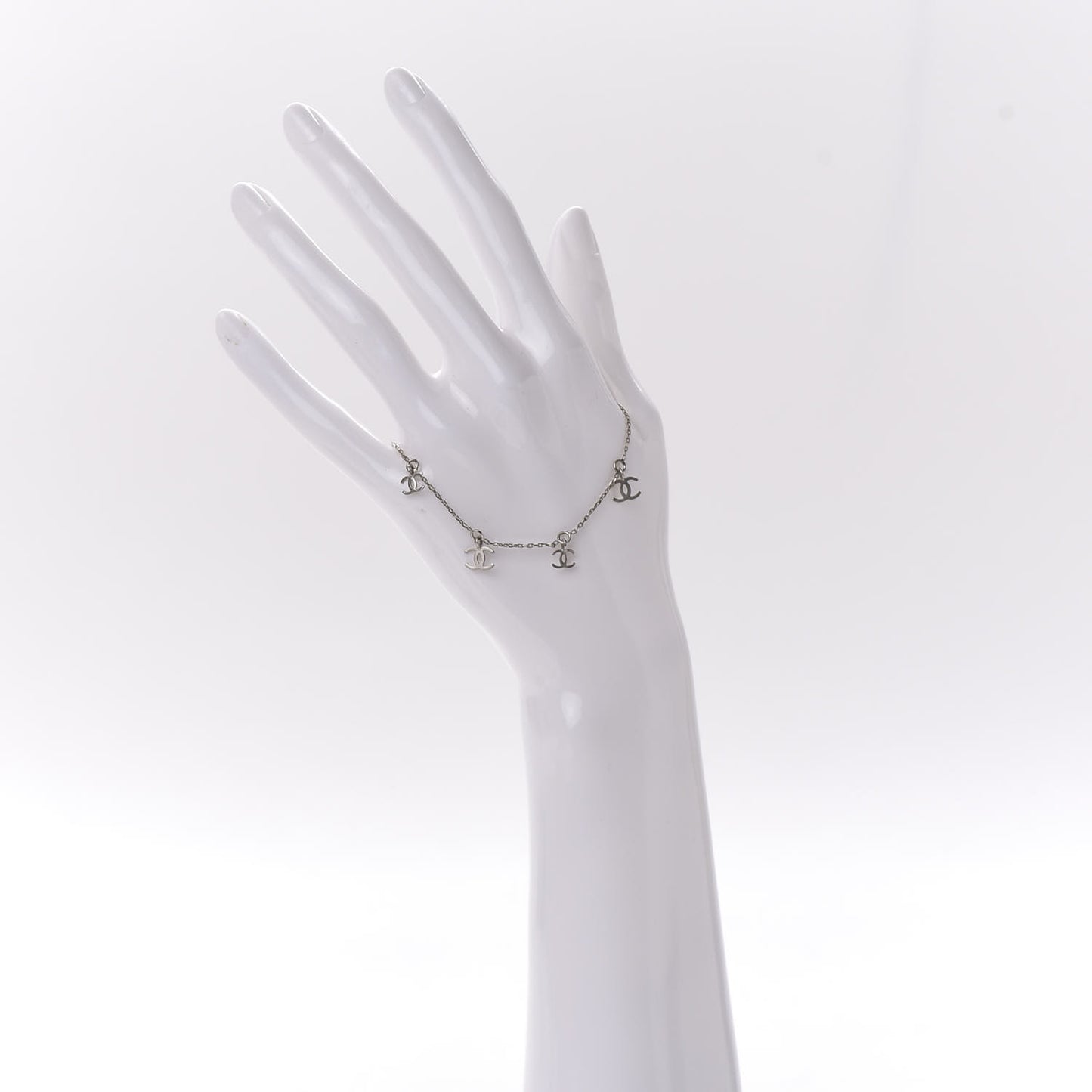 CC Charm Bracelet Silver