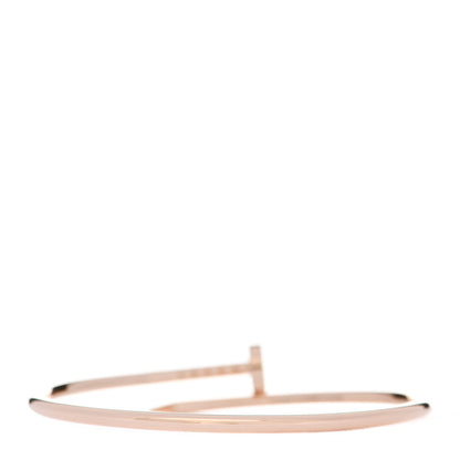 Cartier 18K Pink Gold Small Juste Un Clou Bracelet 15 2 of 4