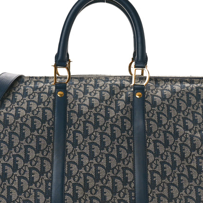 Christian Dior Monogram Boston Navy Blue 7 of 16