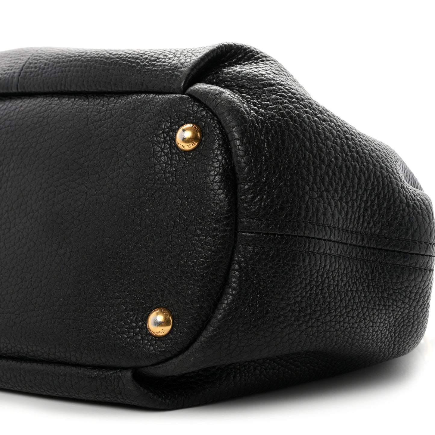 Vitello Daino Tote Black