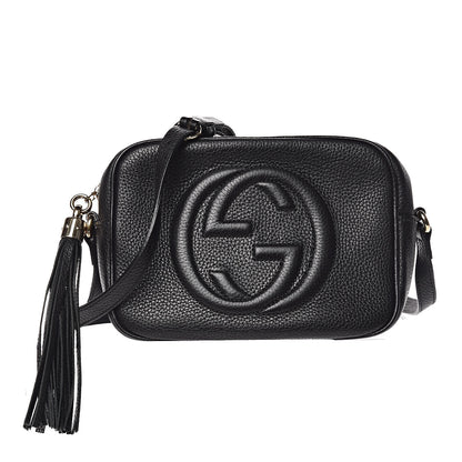 Gucci Pebbled Calfskin Small Soho Disco Bag Black 1 of 9