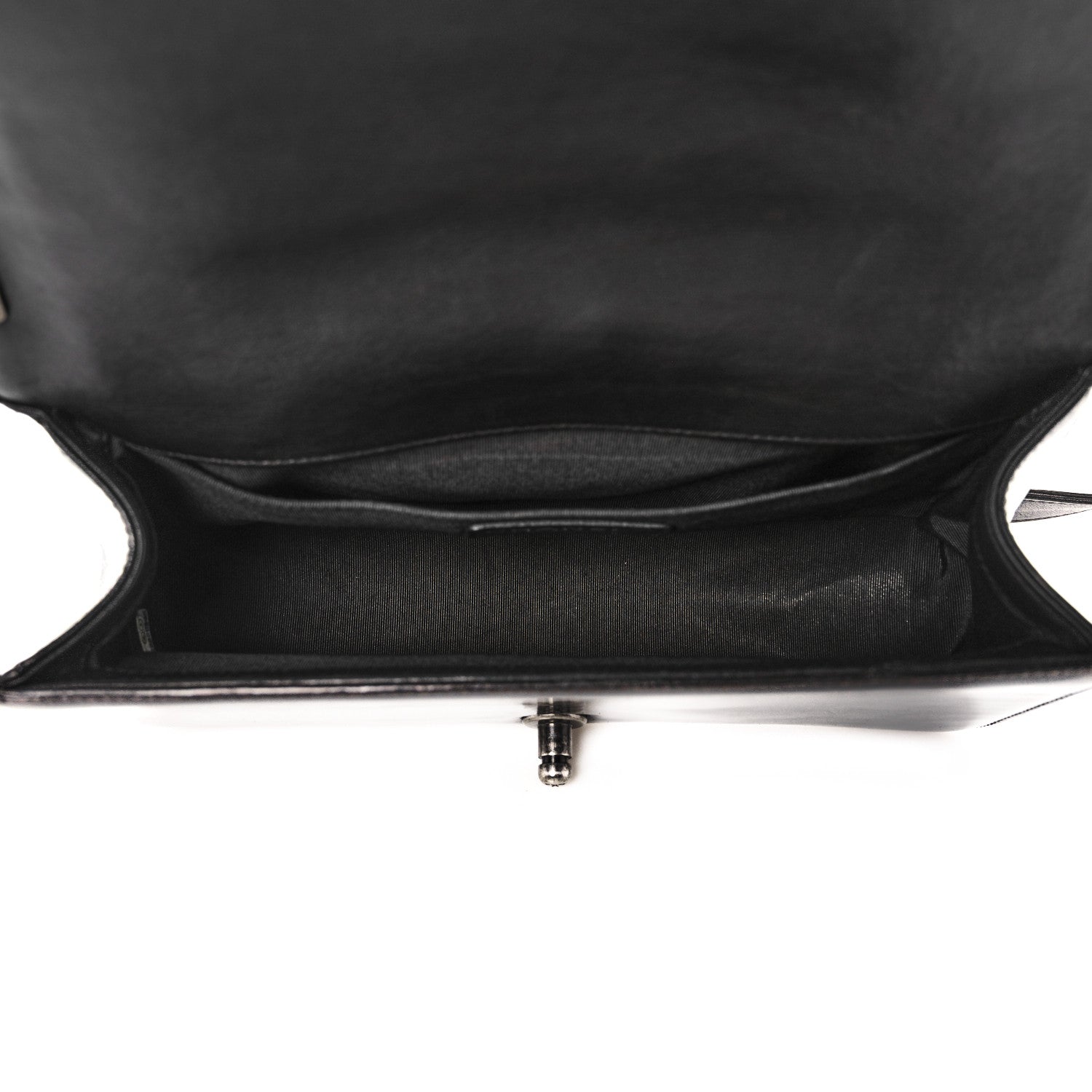 Chanel Patent Calfskin Quilted Medium Boy Flap Black 5 of 10