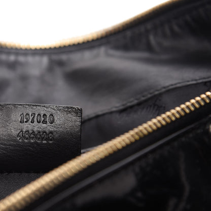 Gucci Patent Medium Hysteria Tote Black 9 of 10