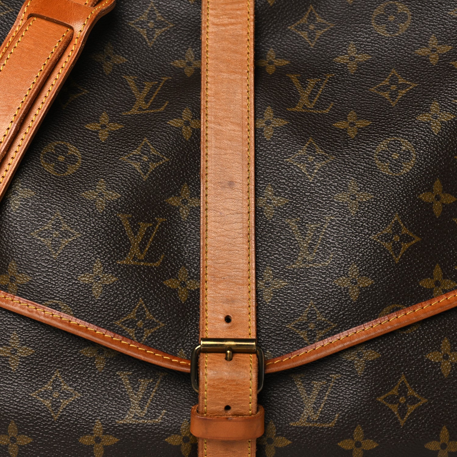 Louis Vuitton Monogram Saumur 35 9 of 15
