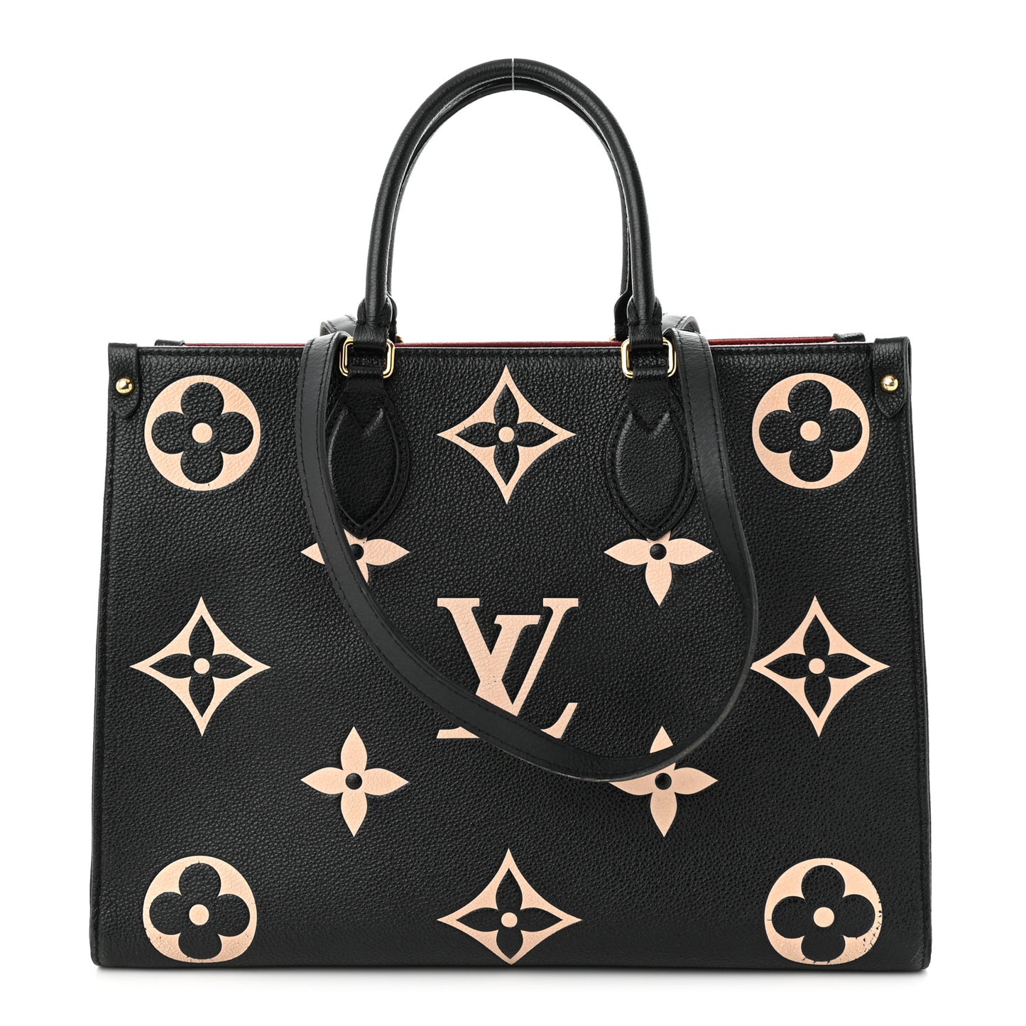 Empreinte Monogram Giant Onthego MM Black Beige
