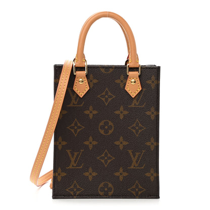 Louis Vuitton Monogram Petit Sac Plat 1 of 10