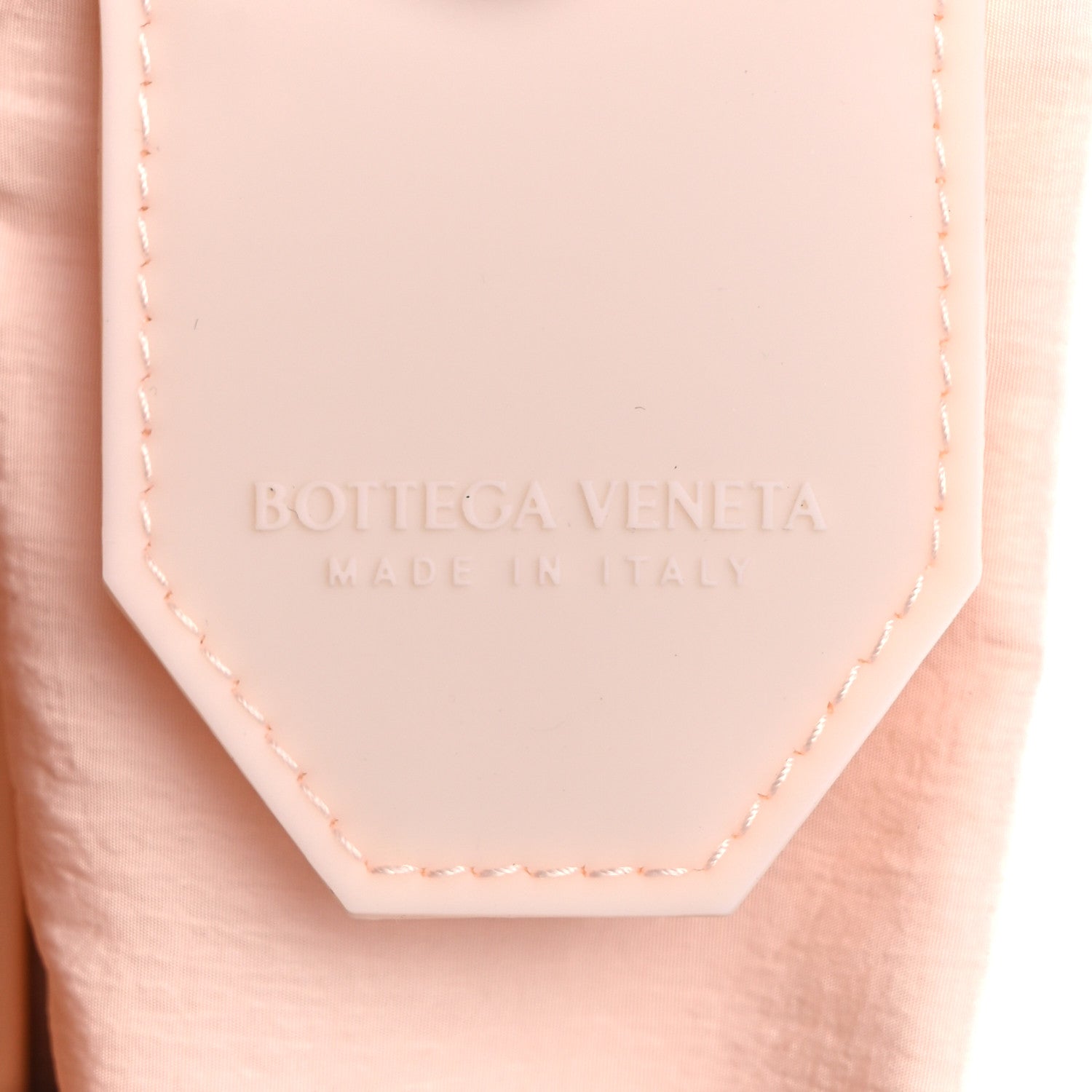Bottega Veneta Paper Calfskin Intrecciato Cassette Belt Bag Melon Washed 7 of 9