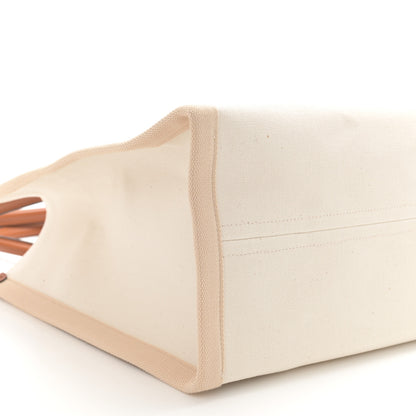 Christian Louboutin Canvas Nastroloubi Tote Natural Black 8 of 9