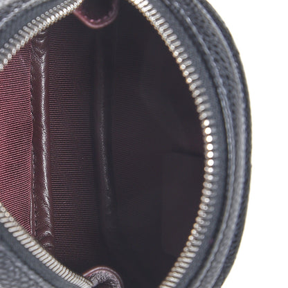 Chanel Caviar Quilted Zip Around Classic Coin Purse Black 5 of 8