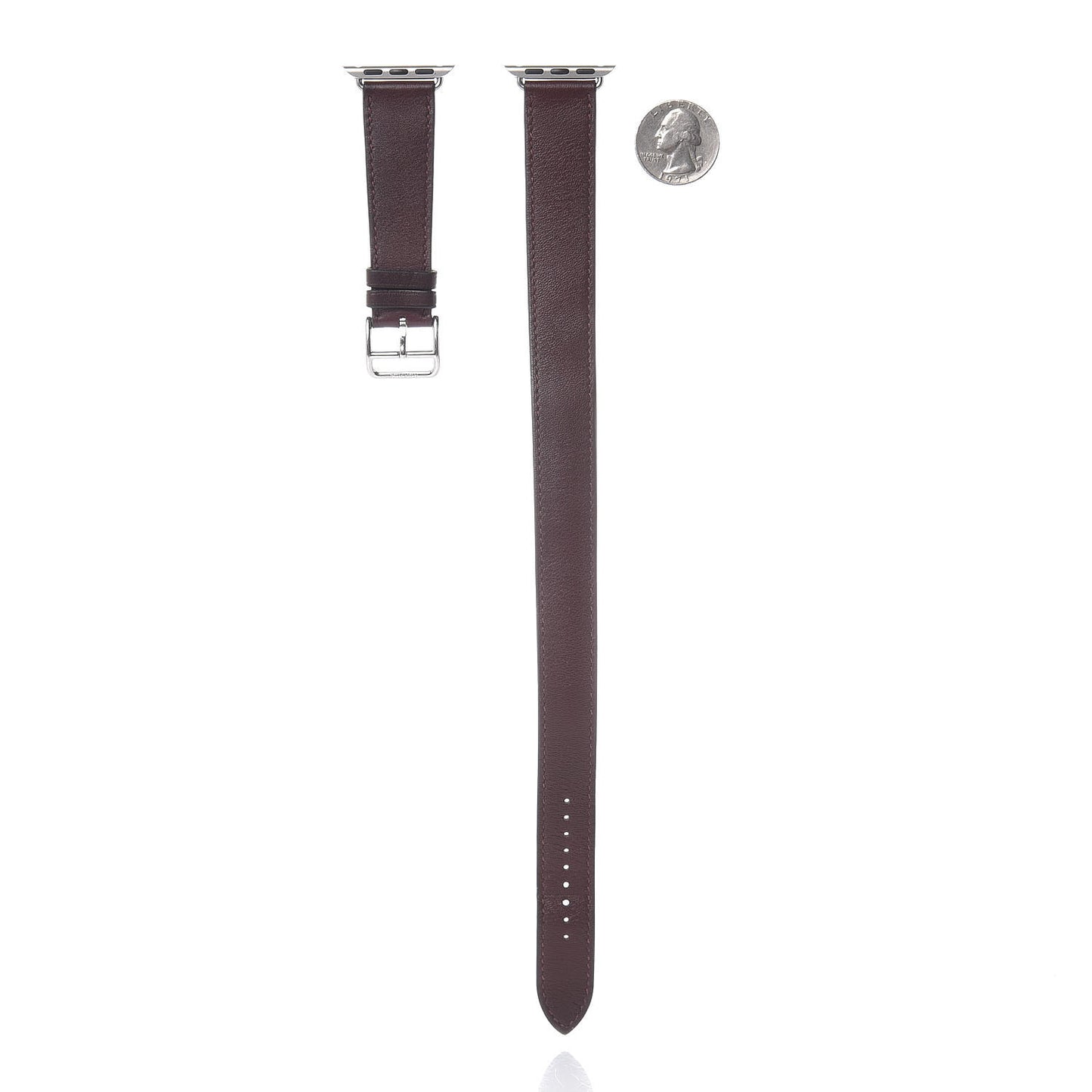 Swift 38mm Apple Watch Double Tour Band Bordeaux