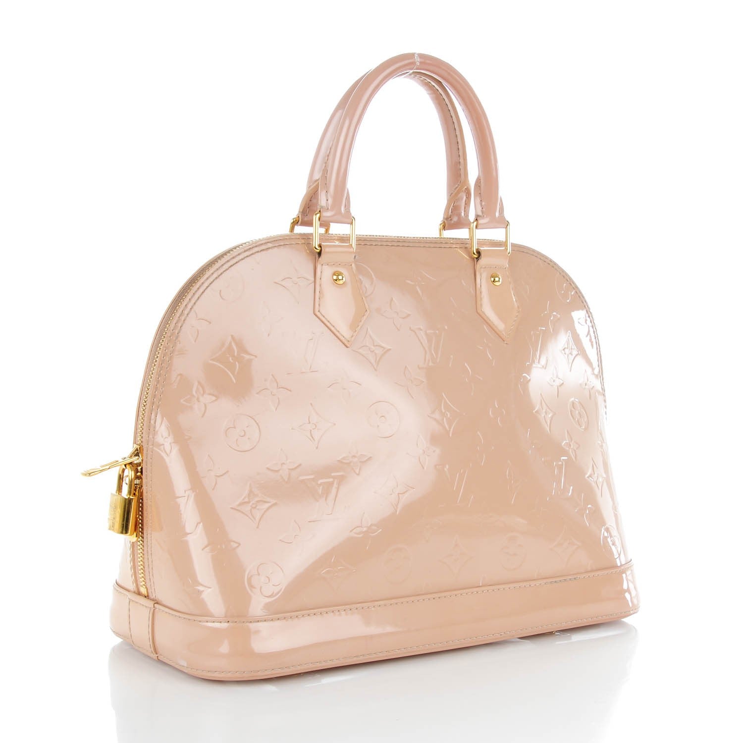 Louis Vuitton Vernis Alma PM Rose Florentin 3 of 7