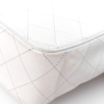 Chanel Lambskin Quilted Envelope Flap White 12 of 16