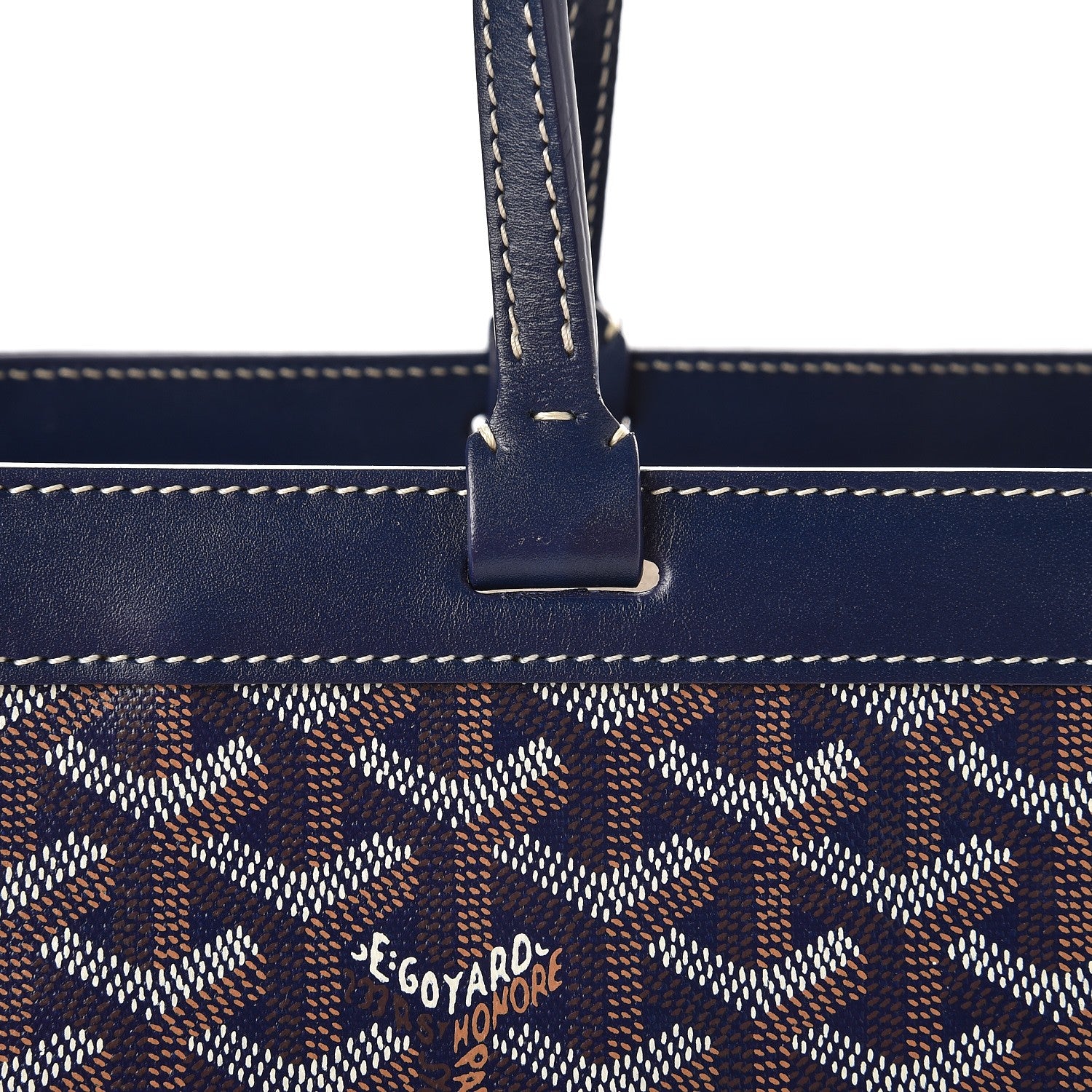 Goyard Goyardine Bellechasse PM Navy 11 of 11