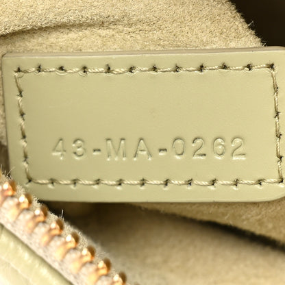 Christian Dior Calfskin Cannage Caro Pouch Desert Sage 7 of 11
