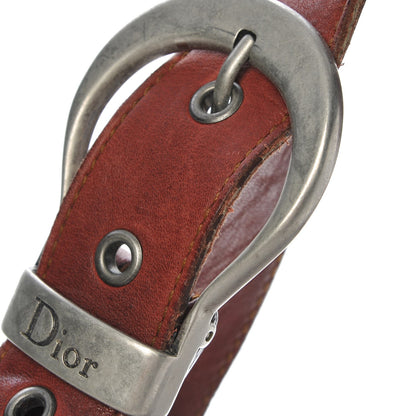 Christian Dior Calfskin Medium Gaucho Double Saddle Bag Red 22 of 28