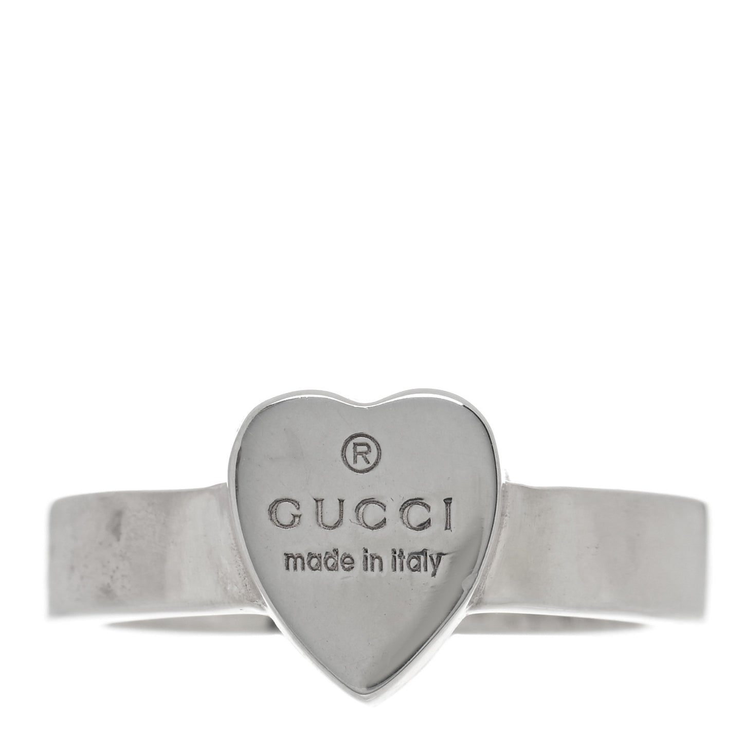 Sterling Silver Trademark Heart Ring 54 7