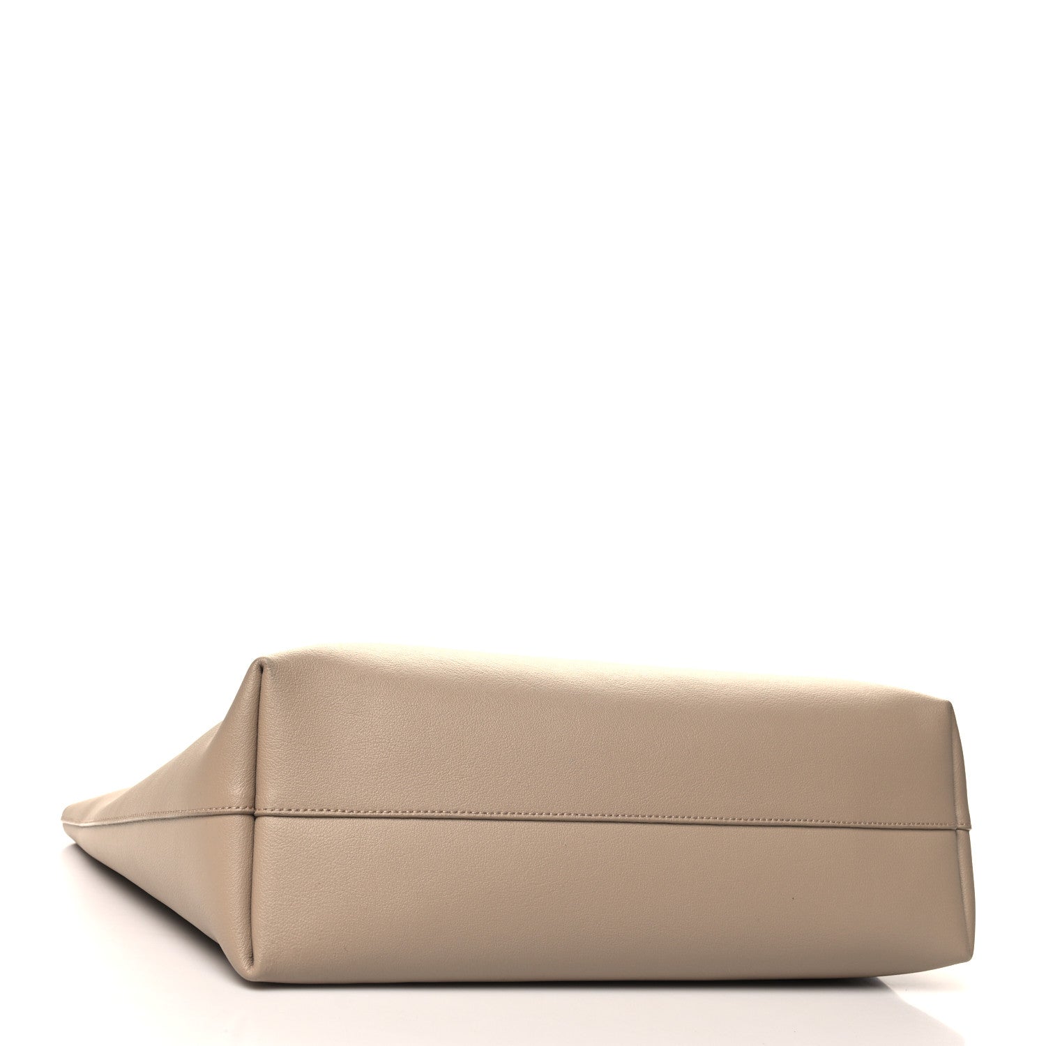 Saint Laurent Calfskin Large Shopping Tote Dark Beige 5 of 11