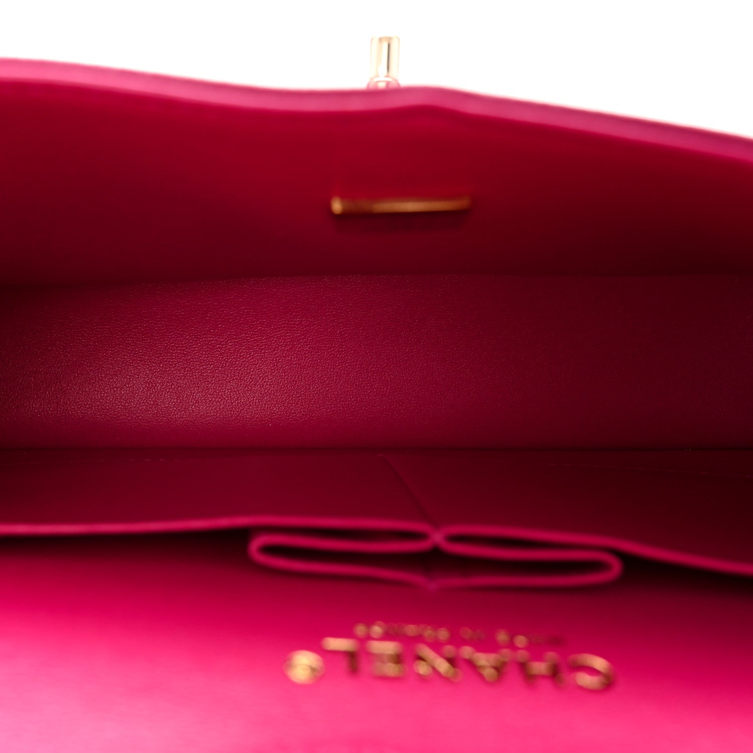 Chanel Caviar Quilted Small Double Flap Fuchsia 9 of 19