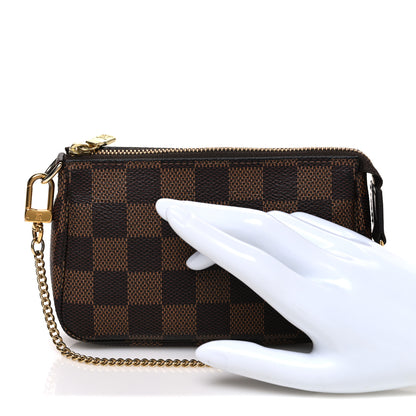 Louis Vuitton Damier Ebene Mini Pochette Accessories 2 of 7