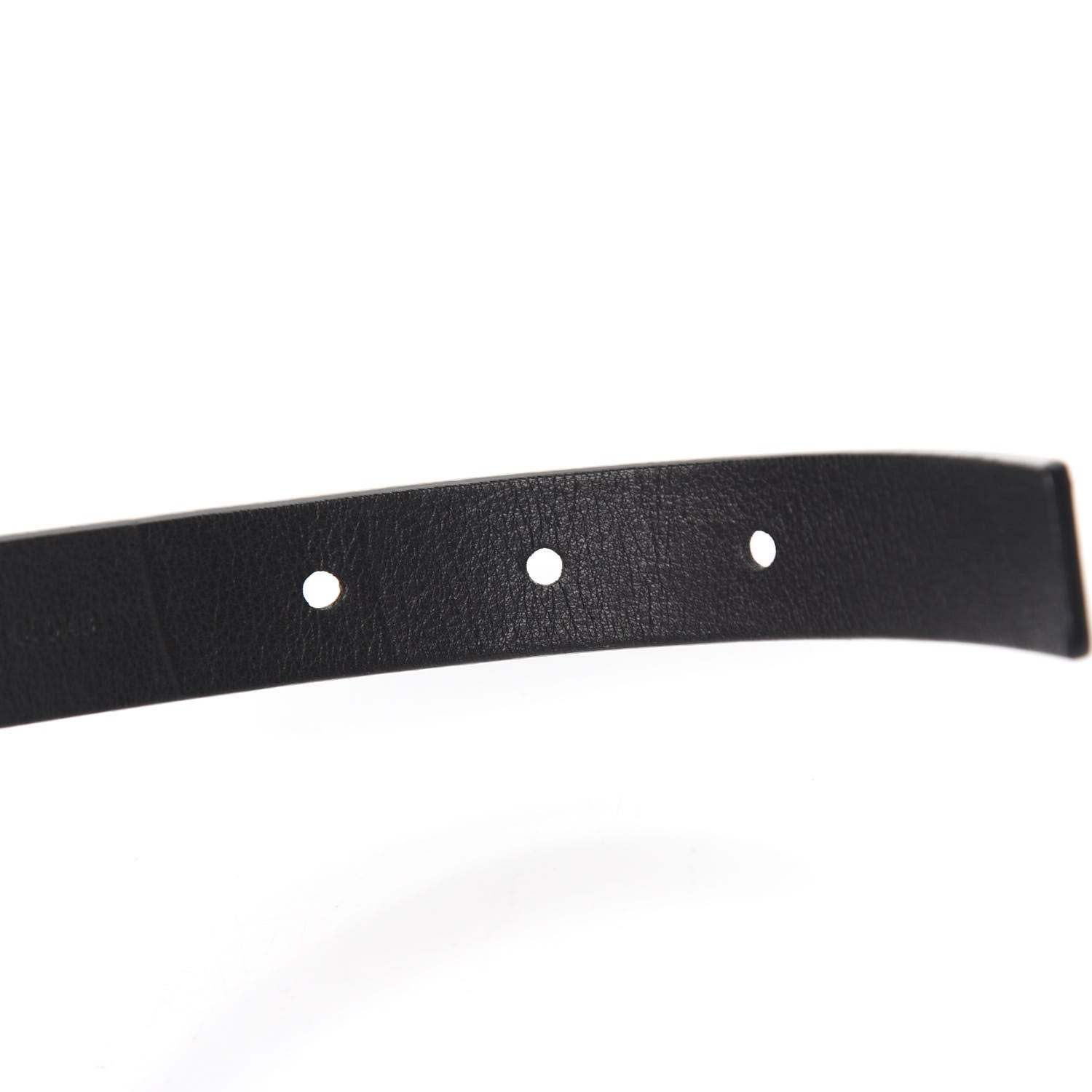 Louis Vuitton Calfskin Embossed LV Initiales Belt 85 34 Black 6 of 7