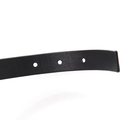 Louis Vuitton Calfskin Embossed LV Initiales Belt 85 34 Black 6 of 7