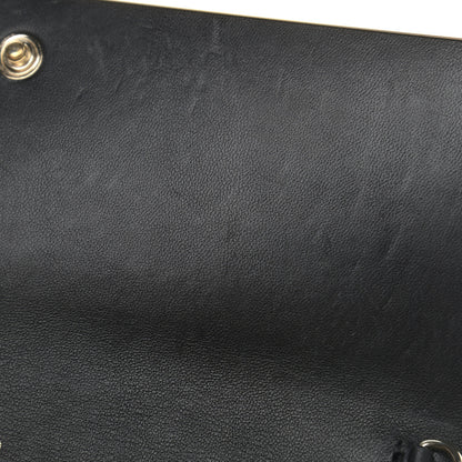 Jimmy Choo Suede Glitter Milla Wallet on Chain Black Gold 11 of 11