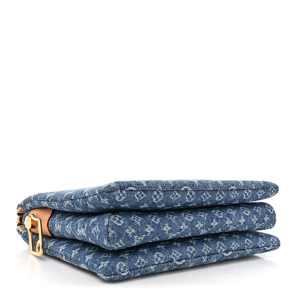 Louis Vuitton Monogram Denim Coussin PM Blue 7 of 21