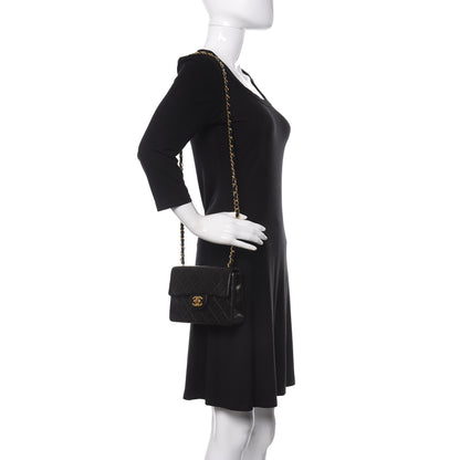 Chanel Lambskin Quilted Mini Square Flap Black 2 of 10