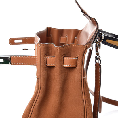 Hermes Barenia Grizzly Au Galop Kelly Retourne 32 Fauve 17 of 41