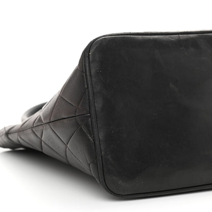 Chanel Lambskin Quilted Medallion Tote Black 13 of 16