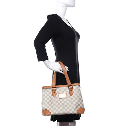 Louis Vuitton Damier Azur Hampstead PM 3 of 14