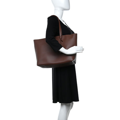 Saint Laurent Calfskin Large Shopping Tote Old Brandy 3 of 10