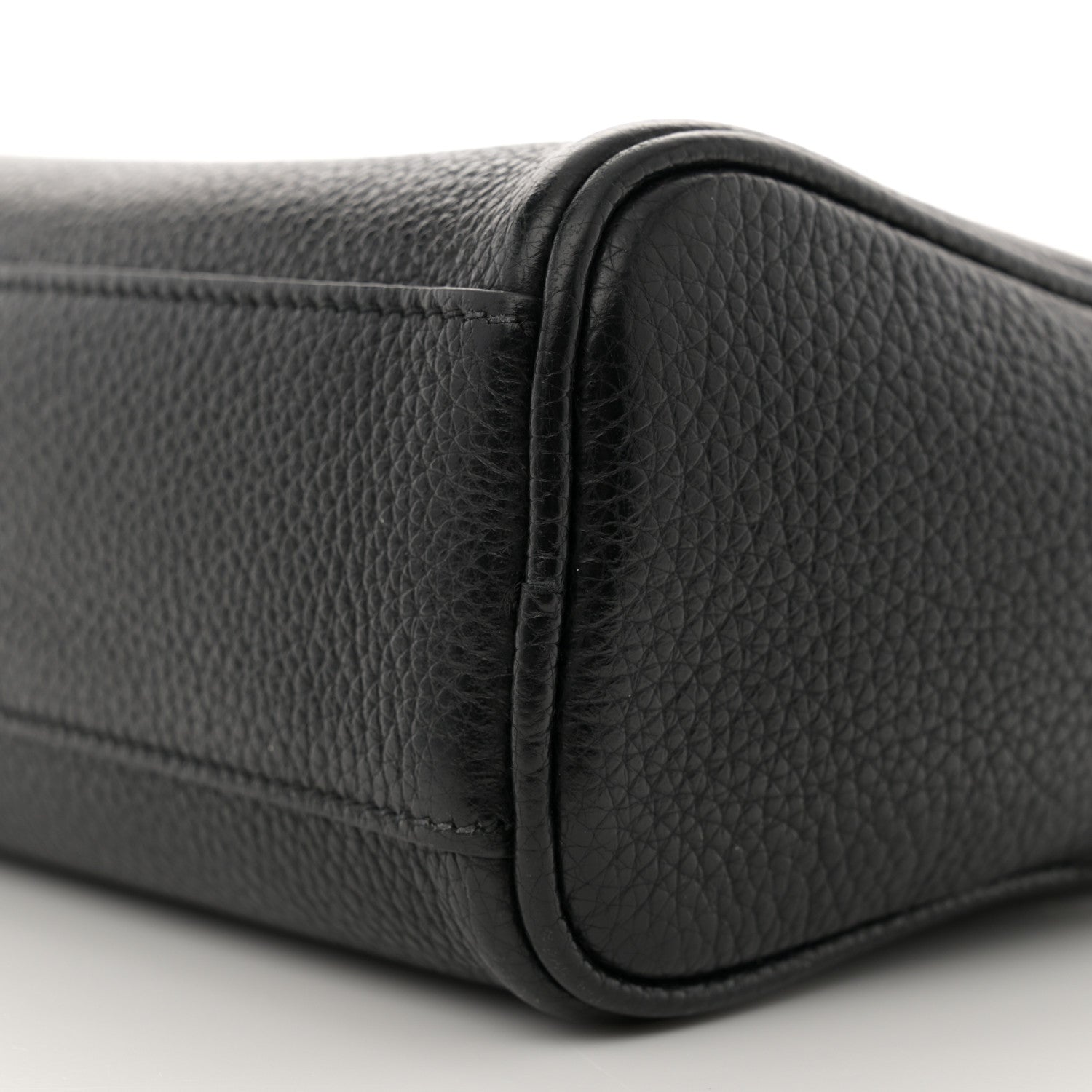 Salvatore Ferragamo Calfskin Travel Camera Crossbody Bag Black 10 of 12