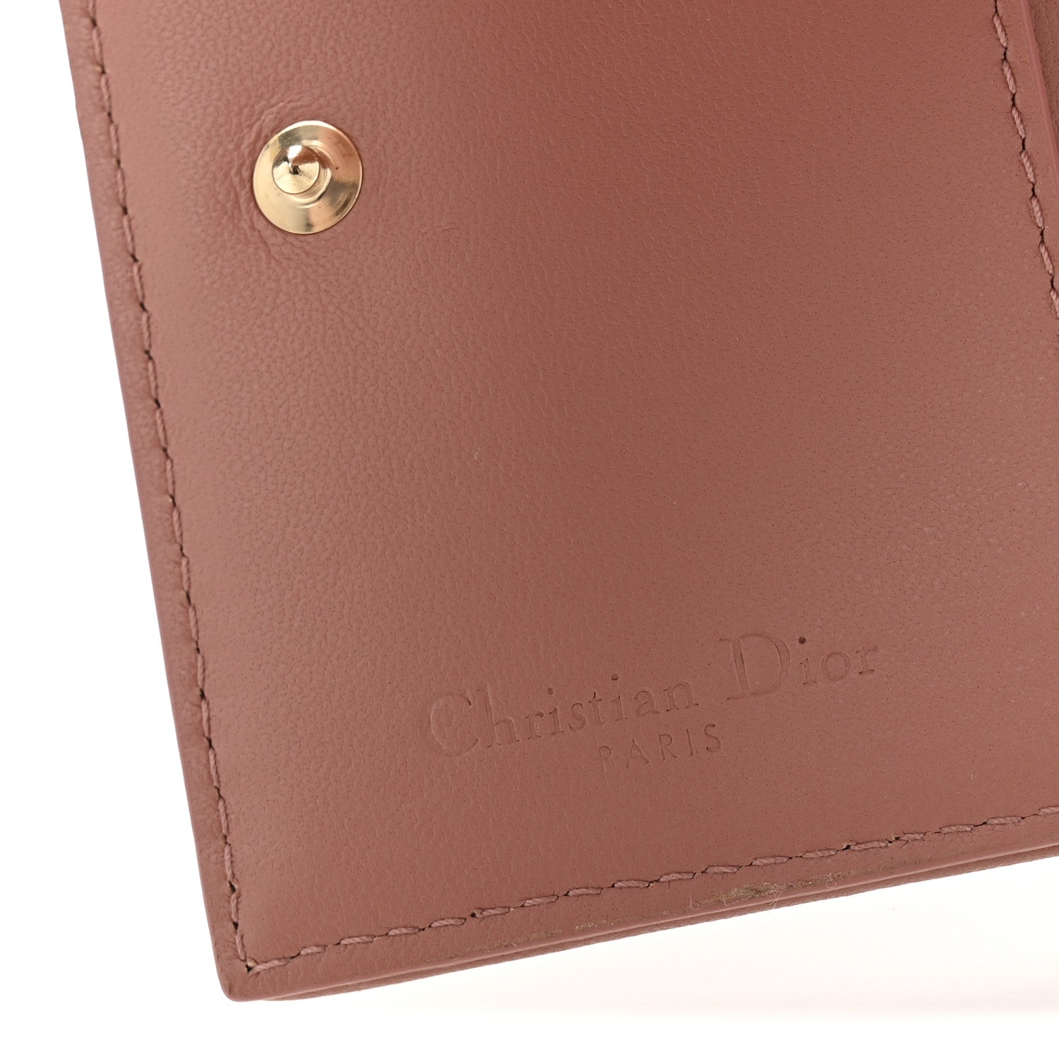 Christian Dior Calfskin Cannage Mini Lady Dior Wallet Fard 6 of 11
