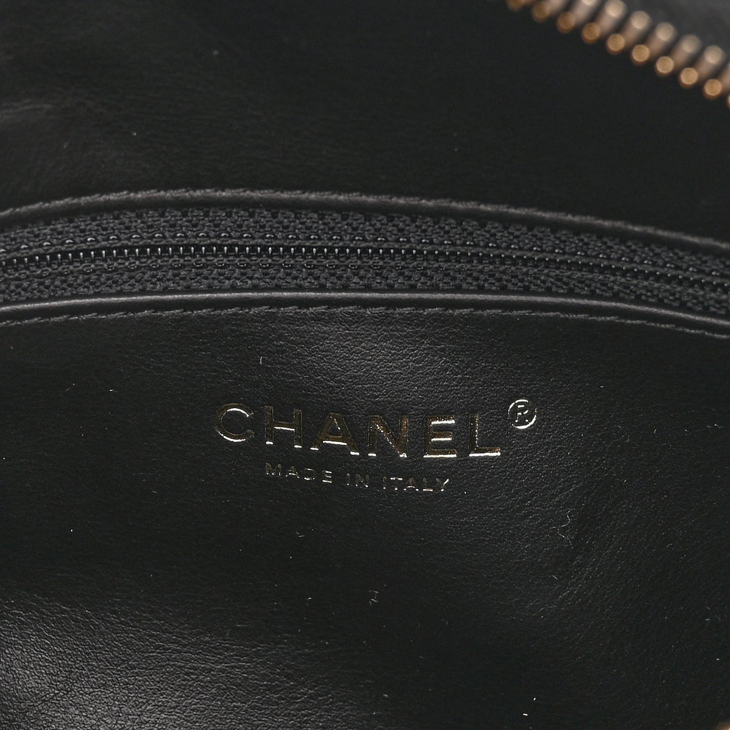 Caviar Quilted Filigree Waist Bag Black
