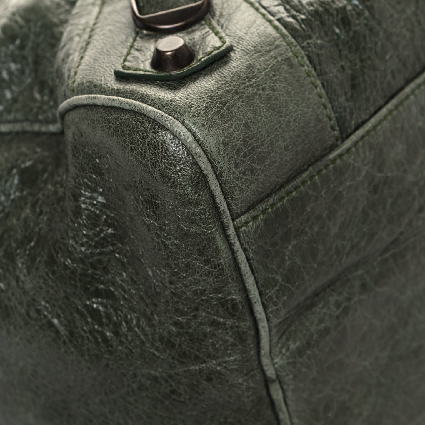 Agneau Classic Hardware Twiggy Vert Thyme