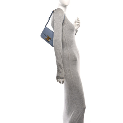 Celine Shiny Calfskin Triomphe Shoulder Bag California Blue 2 of 13