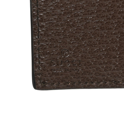 Gucci GG Supreme Monogram Web Ophidia French Flap Wallet Beige New Acero 6 of 10