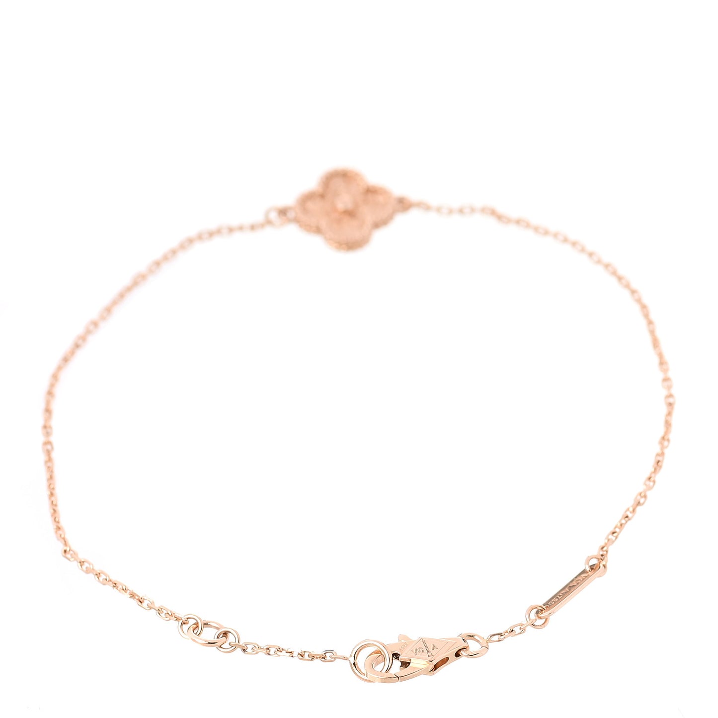 18K Rose Gold Sweet Alhambra Bracelet