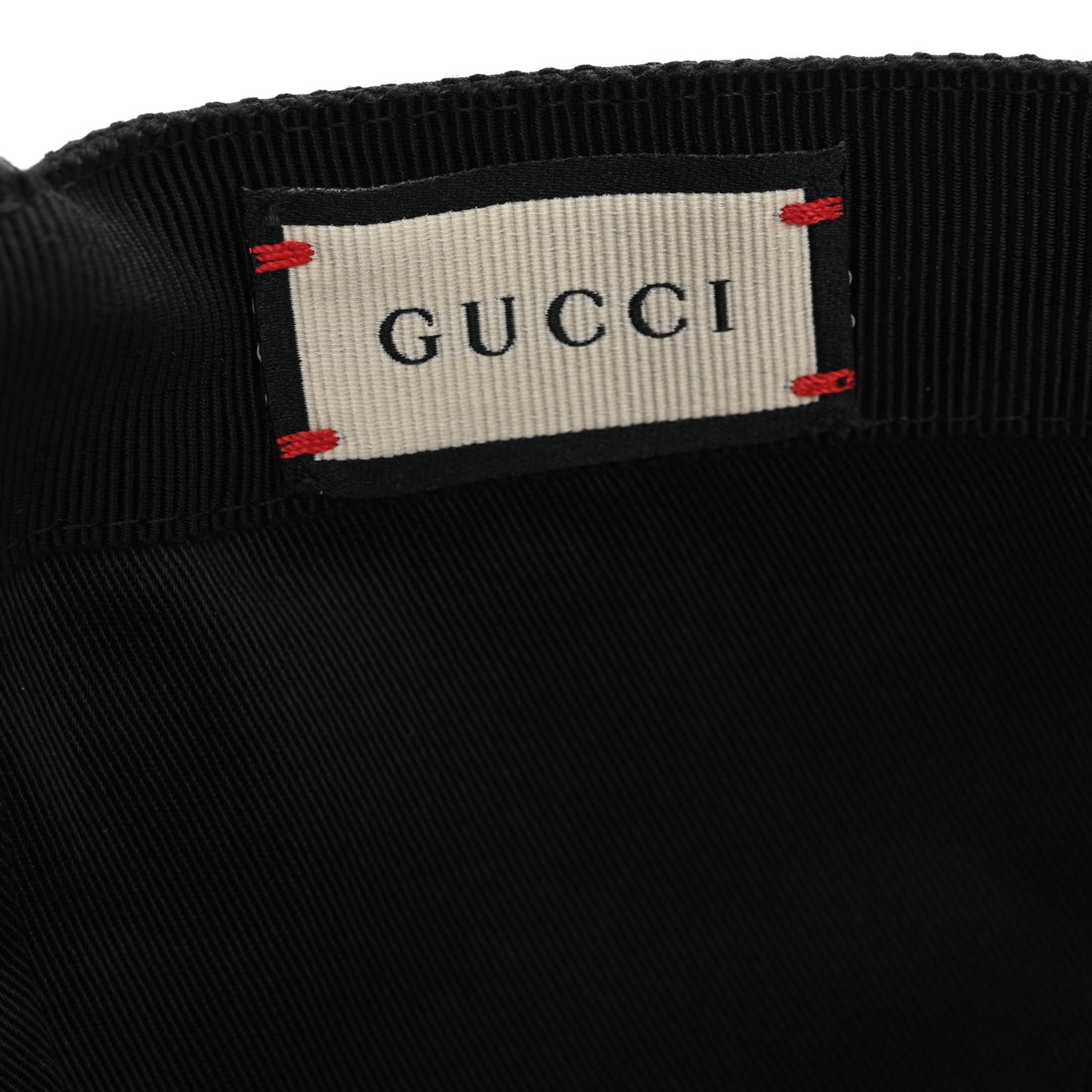 Monogram Web Baseball Hat S Black