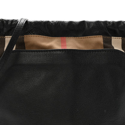 Burberry Calfskin House Check Little Crush Black 8 of 13