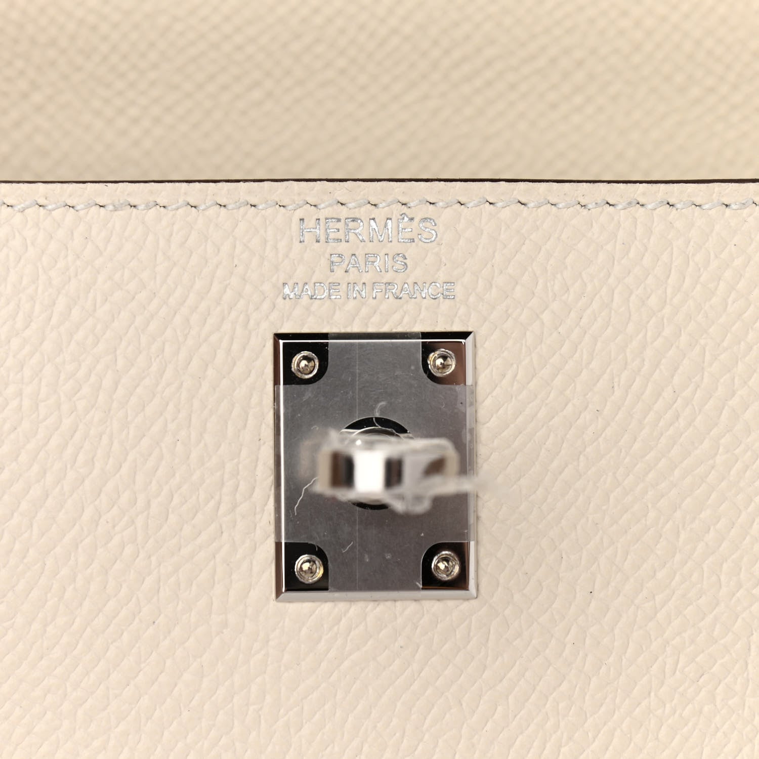 Hermes Epsom Tri-Color Kelly Sellier 25 Nata Chai Gris Meyer 6 of 11